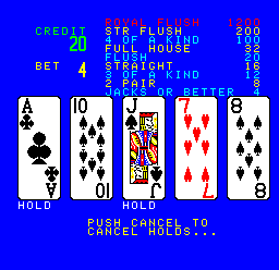 Cal Omega 24.0 Gaming Draw Poker (Hold)