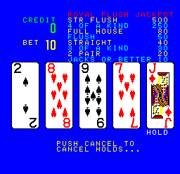 Cal Omega 24.0 Gaming Draw Poker (Hold)