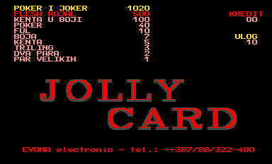 Jolly Card (Evona Electronic)