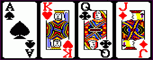Mega Double Poker cards