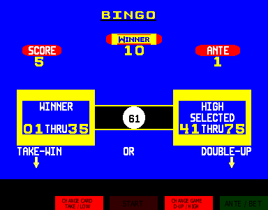 Bingo (1983) with lamps