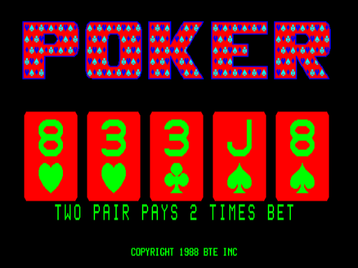 Draw 88 Poker (V2.0)