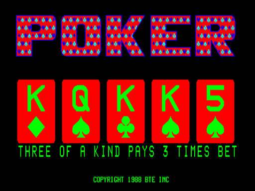 Draw 88 Poker (V2.0)