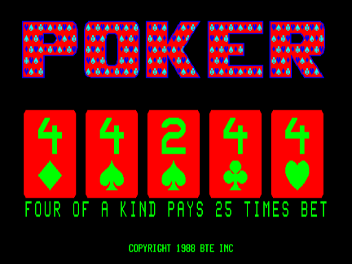 Draw 88 Poker (V2.0)