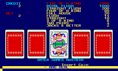 Inter Games Joker Card