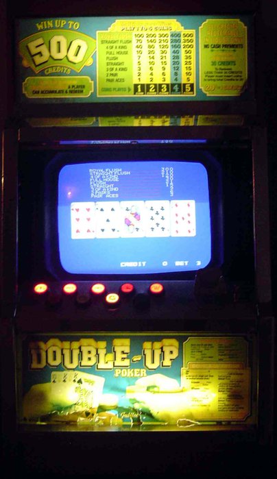 Jubilee Double-Up Poker cab