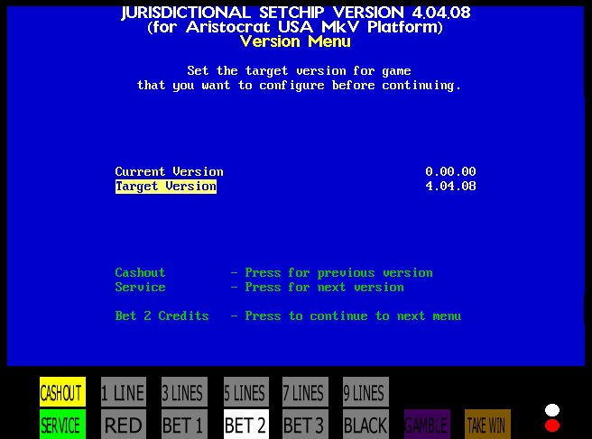 Aristocrat MkV Set Chip v4.04.08