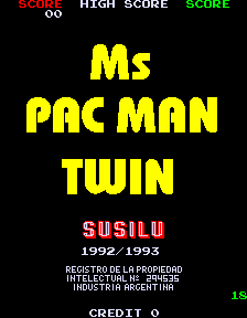 Ms.Pacman Twin ingame