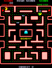 Ms.Pacman Twin ingame
