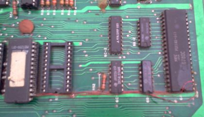 Pacman Club PCB hacks...