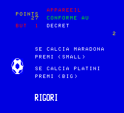 Mundial/Mondial (Italian/French), switch to select
