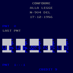 unknown Italian poker game