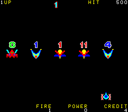 unknown 'Space Invaders' gambling game